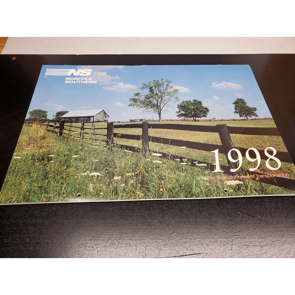 1998 Norfolk Southern Railroad Calendar‎ - Oversize